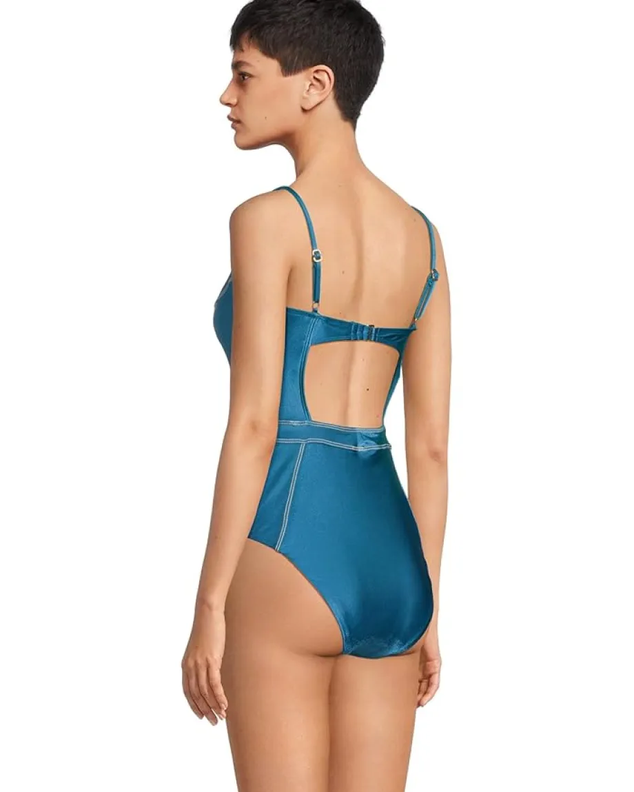 BECCA Color Sheen Makenna Corest One Piece Lagoon Hot
