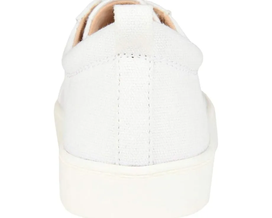 Journee Collection Comfort Foam™ Meesh Sneakers White Discount