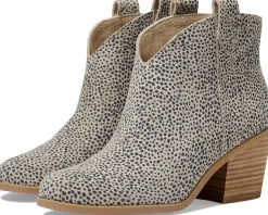 TOMS Constance Sahara Mini Cheetah Suede New