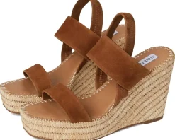 Steve Madden Contessa Chestnut Suede New
