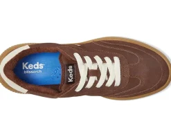Keds Contest Lace Up Chocolate Suede Discount