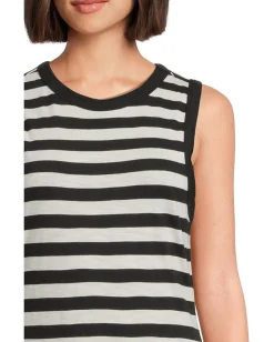 Sanctuary Contrast Trim Maxi Black/Macrame Stripe Sale