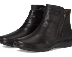 Clarks Cora Pace Chocolate Leather Discount