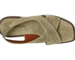 Free People Cora Platform Clogs Botanical Suede Sale