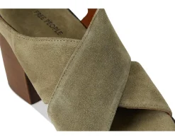 Free People Cora Platform Clogs Botanical Suede Sale