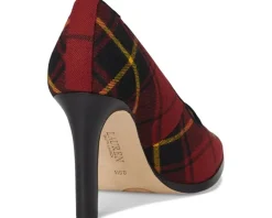 Lauren Ralph Lauren Corah Pumps Black/Red/Black Discount