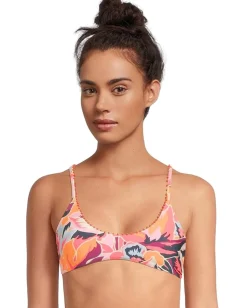 Maaji Coral Leafy Liberties Pink Overflow Hot