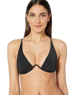 Women BCBG Core Solids Underwire Bra Top