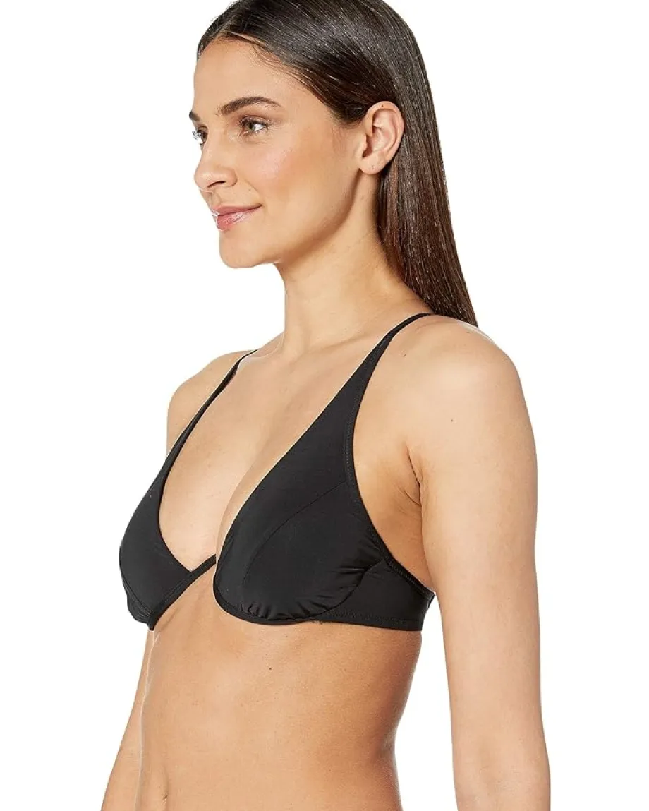 Women BCBG Core Solids Underwire Bra Top