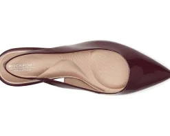 Rockport Corine Dark Red Patent Clearance