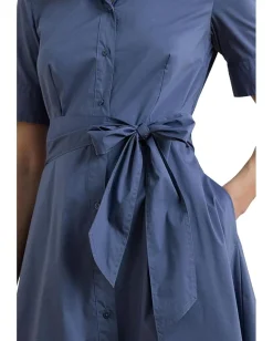 Women Lauren Ralph Lauren Cotton-Blend Shirtdress