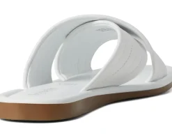 Seychelles Courage Leather Slide Sandal White Hot