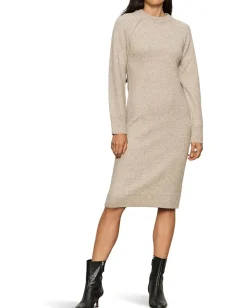 Sanctuary Cozy Midi Dress Heather Pearl