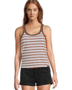 Prana Cozy Up Scoop Tank Saltwater Stripe Discount
