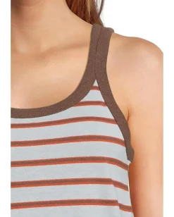 Prana Cozy Up Scoop Tank Saltwater Stripe Discount