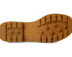 Cole Haan Cressida Lug Sandals Ivory Croc Print Leather New