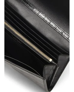 Women Lauren Ralph Lauren Croc-Embossed Medium Adair Crossbody