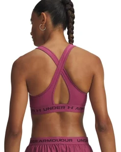 Women Under Armour Crossback Mid Impact Bra