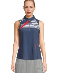 Jamie Sadock Crossings Sleeveless Top Moonlit Navy Online