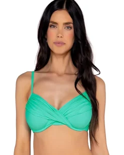 Sunsets Crossroads Underwire Top (D-DD Cups) Mint New