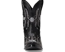 Durango Crush 8" Western Bootie Sterling Wildflower Black Clearance