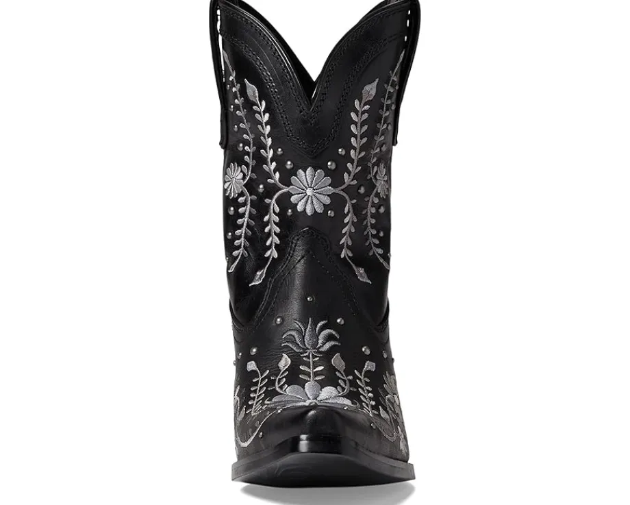 Durango Crush 8" Western Bootie Sterling Wildflower Black Clearance