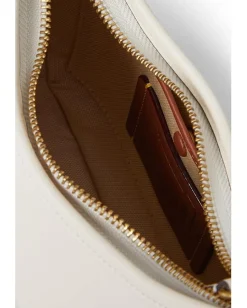 COACH Curve Zip Bag Chalk New