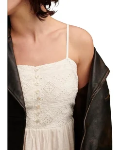 Lucky Brand Cutwork Maxi Dress Whisper White Best