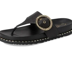 Jessica Simpson Cymmeri Buckle Sandals Black