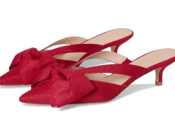 Jack Rogers Cynthia Bow Mule Carmine Red Sale