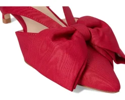 Jack Rogers Cynthia Bow Mule Carmine Red Sale
