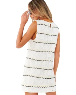 Show Me Your Mumu Cynthia Mini Dress French Vanilla Lace Clearance