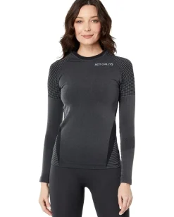 Women Hot Chillys 3-D Knit Crew