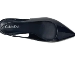 Calvin Klein Dainty Navy Patent Outlet