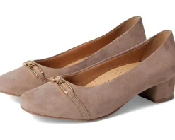 Trotters Dakota Taupe Suede Hot