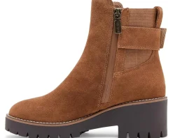 Blondo Dakota Waterproof Cognac Suede Hot