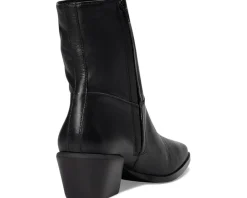 Steve Madden Daney Black Leather Sale