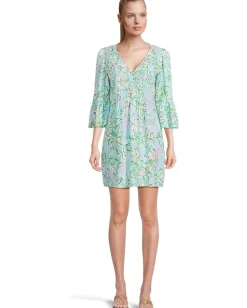 Women Lilly Pulitzer Danika 3/4 Sleeve Tunic Dress