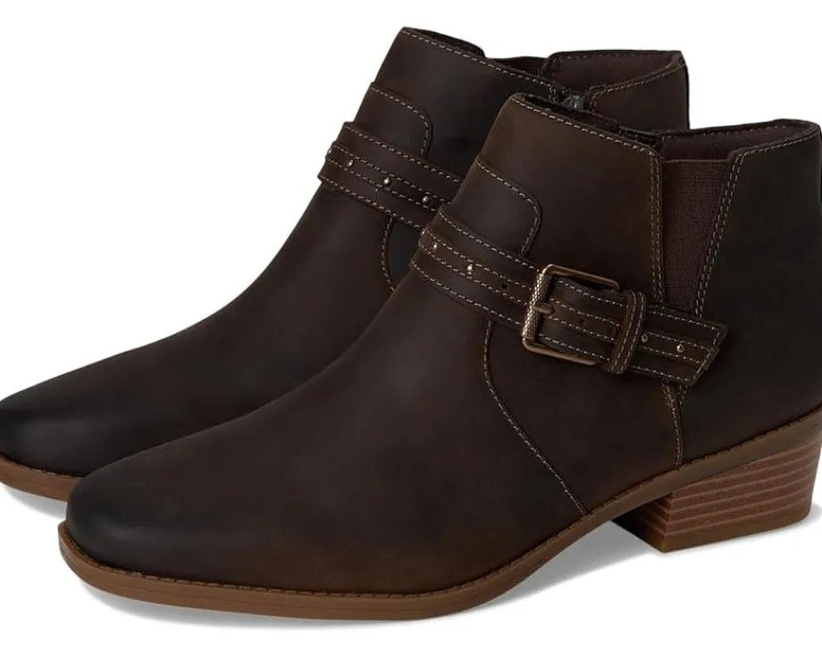 Clarks Danyelle Wish Taupe Oily Leather Discount