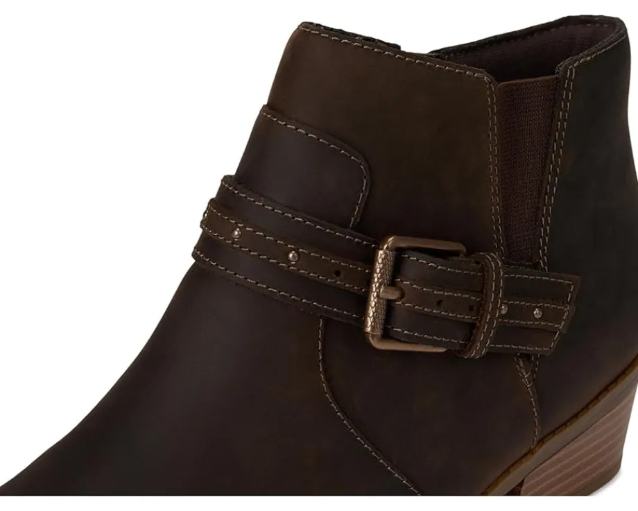 Clarks Danyelle Wish Taupe Oily Leather Discount