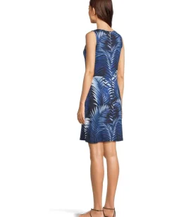 Women Tommy Bahama Darcy Leaf Of Luxury Sleeve Less Dress