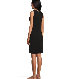 Tommy Bahama Darcy Ottoman Sheath Dress Black Clearance