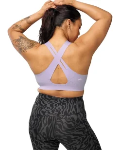 Brooks Dare Cross-Back Run Bra 2.0 Orchid Petal Clearance