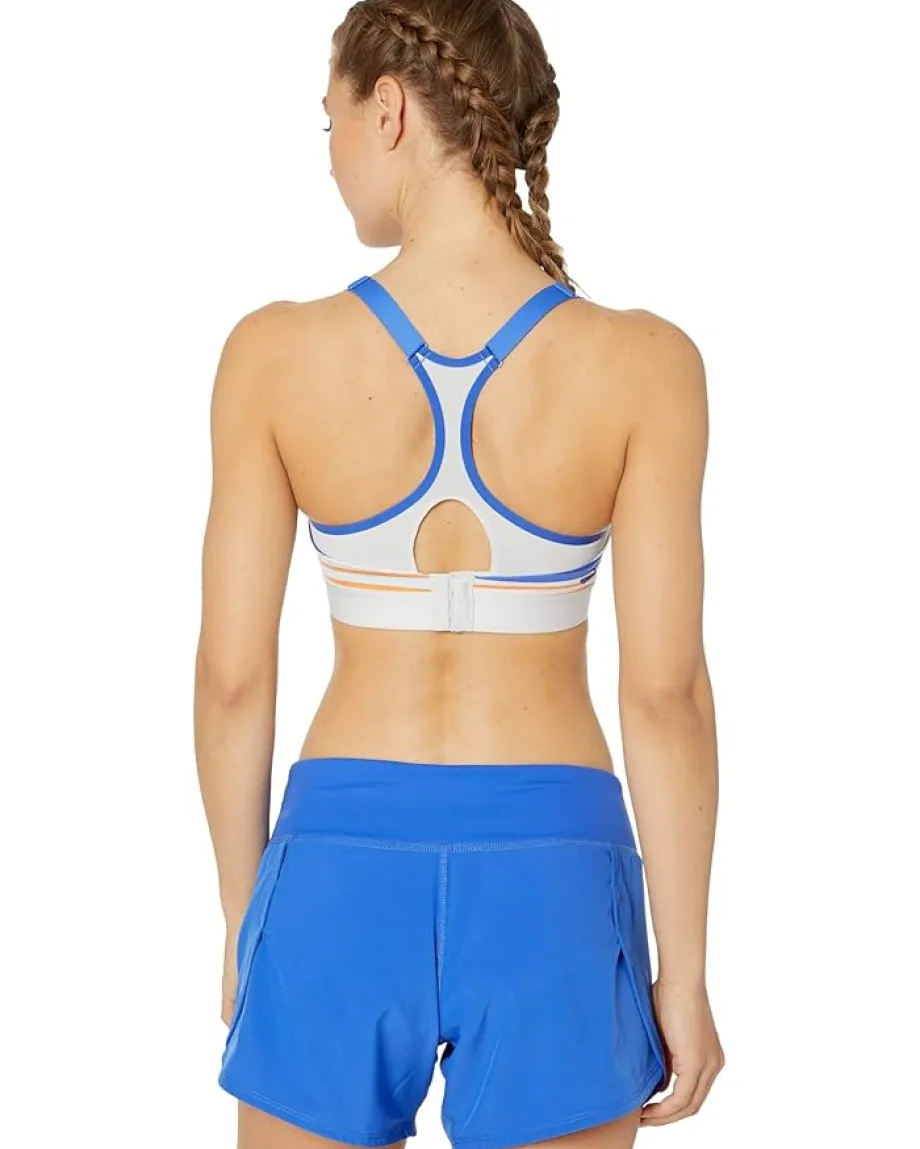 Brooks Dare Racerback Bra Multi Stripe/Ash Discount