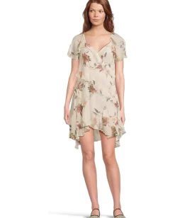 AllSaints Darma Dress Unity Ecru White Hot