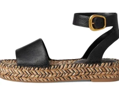 Vince Camuto Darna Espadrille Platform Sandals Black Best