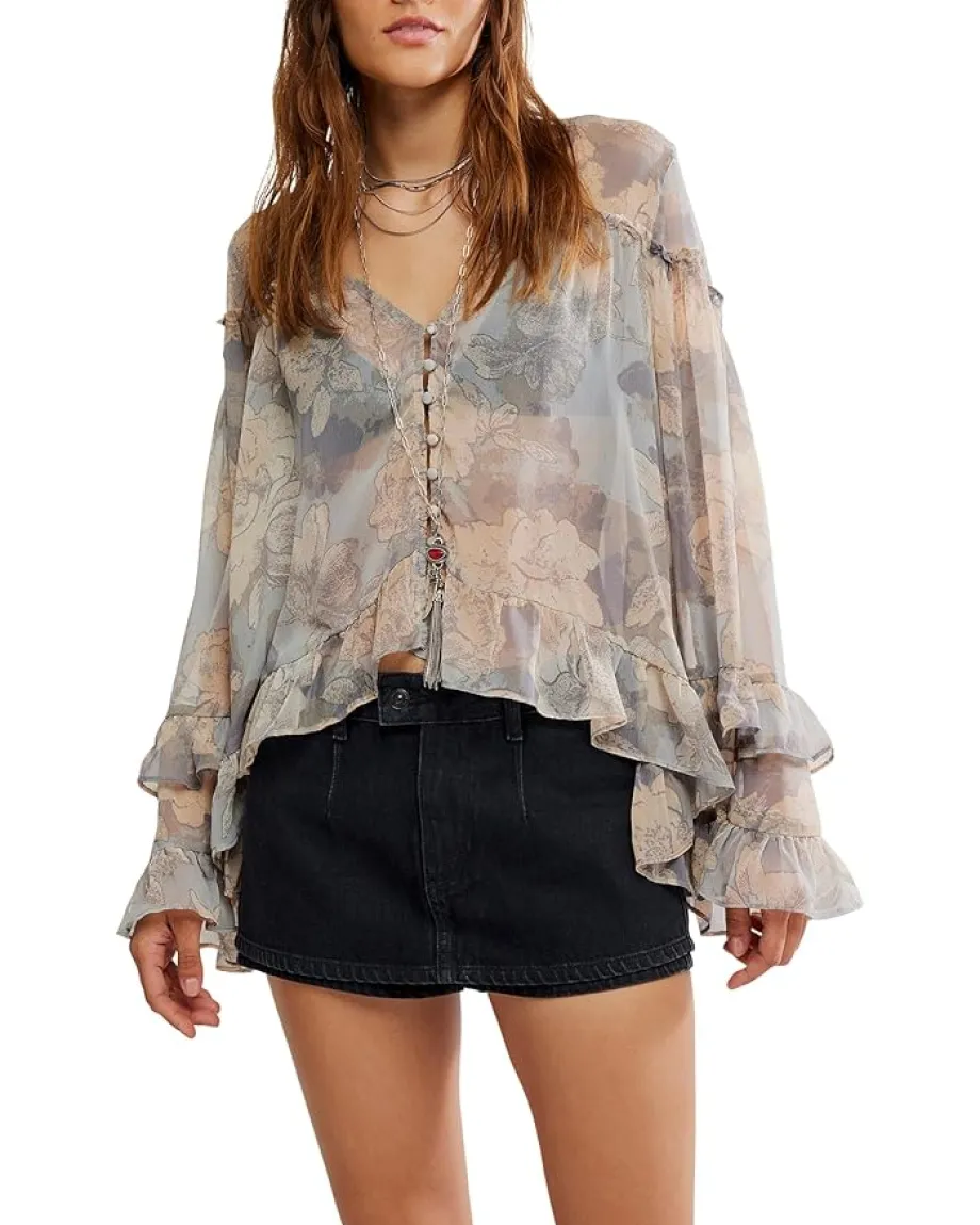 Women Free People Day Dreaming Blouse