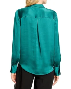NIC+ZOE Day Gloss Shirt Pine