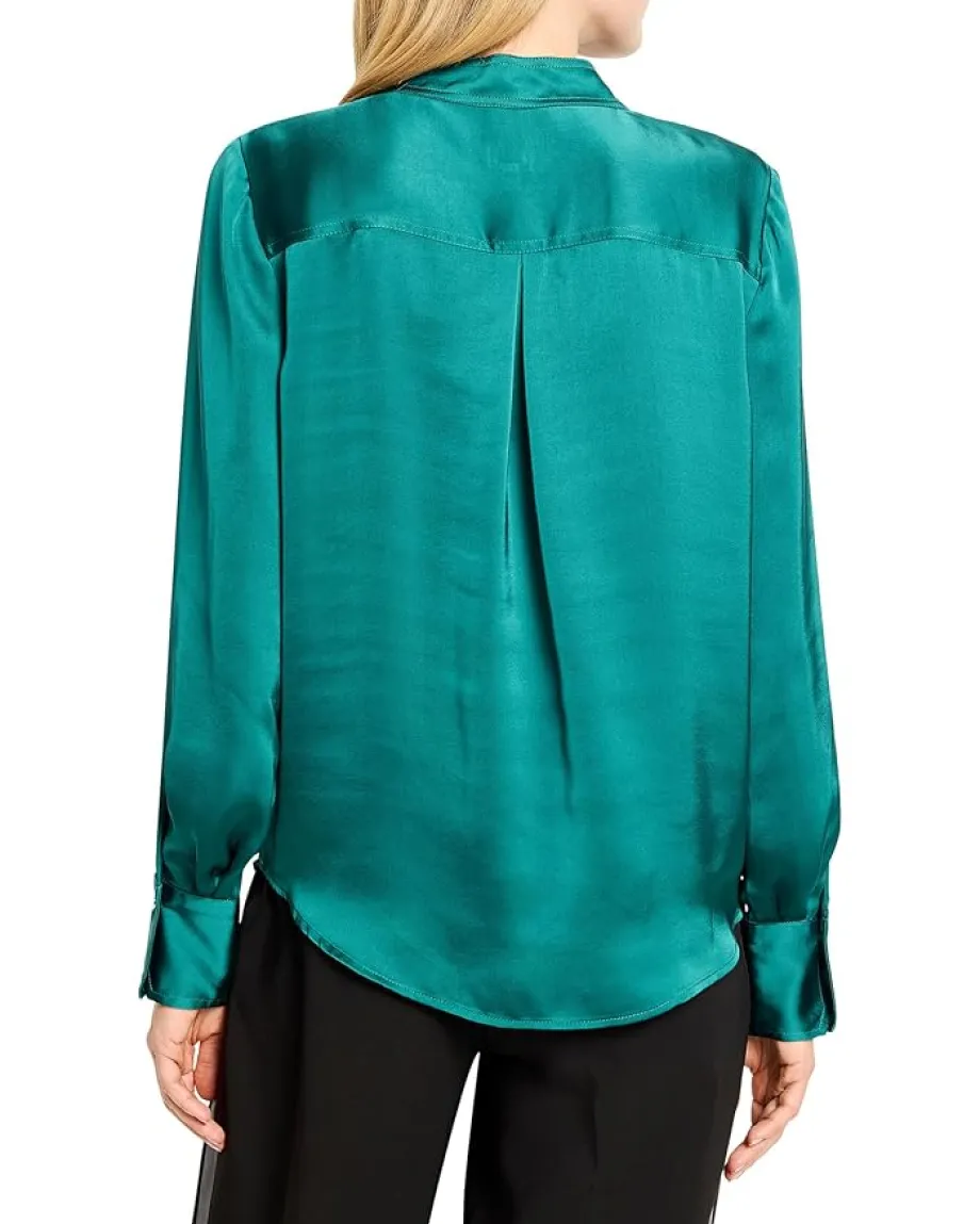 NIC+ZOE Day Gloss Shirt Pine