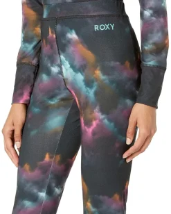 Roxy Daybreak Technical Base Layer Bottoms True Black Pensine New